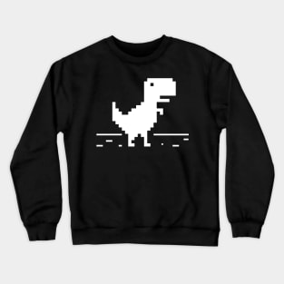 Chrome Offline Dinosaur No internet Crewneck Sweatshirt